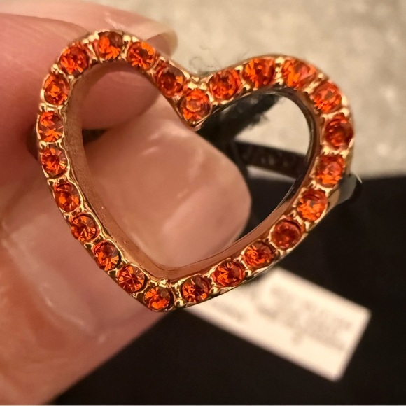 Marc By Marc Jacobs Jewelry - MARC BY MARC JACOBS Annabelle Pave Heart Love Ring Valentine Present Gift Size 6